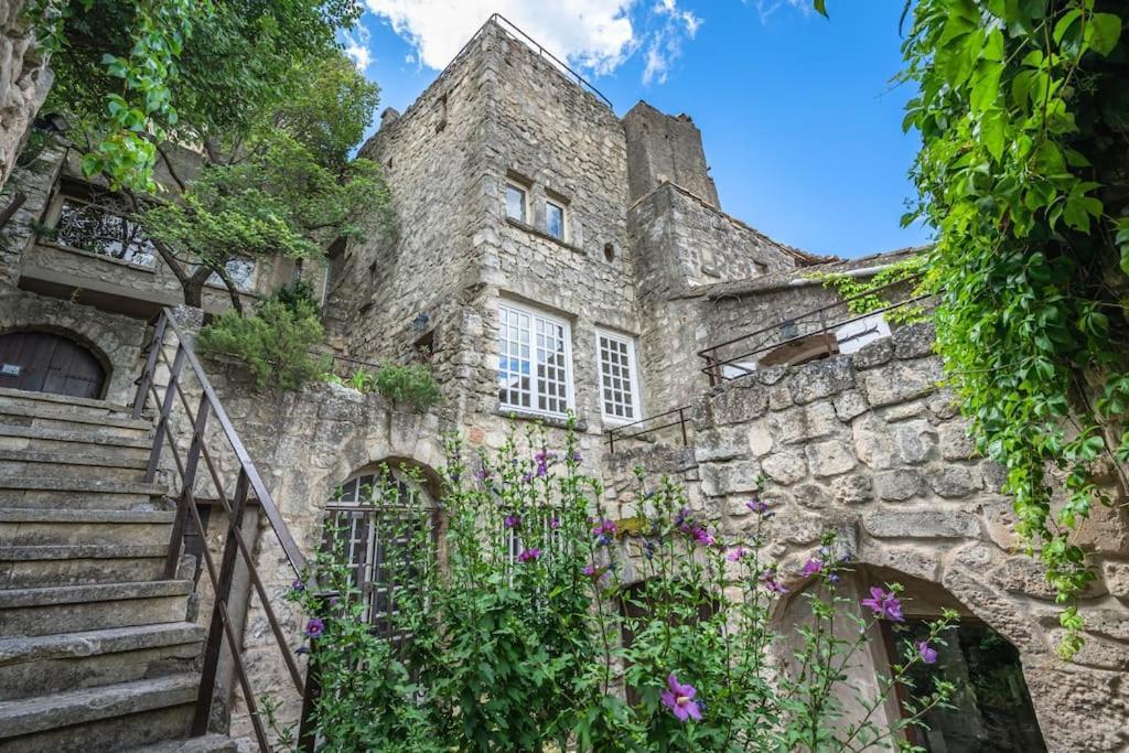 Le Balcon Du Prince Noir Les Baux Exteriör bild