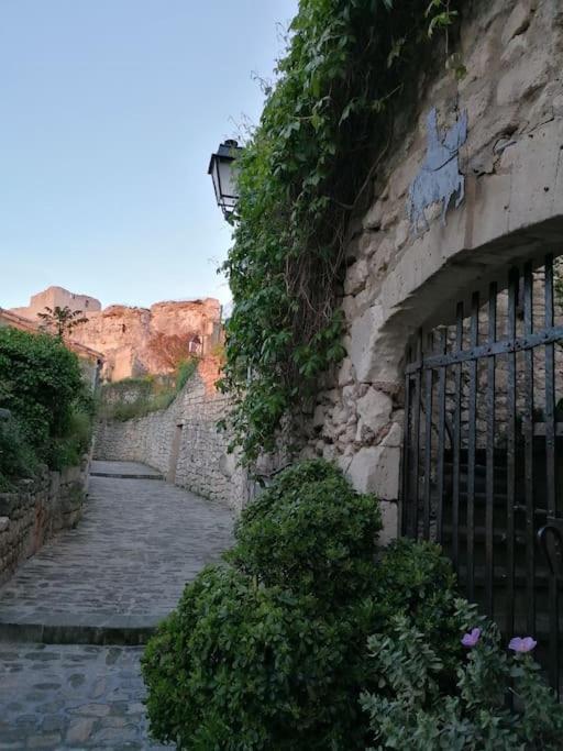 Le Balcon Du Prince Noir Les Baux Exteriör bild