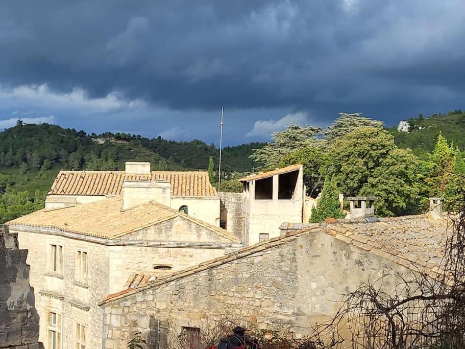 Le Balcon Du Prince Noir Les Baux Exteriör bild